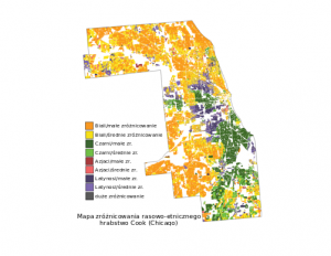 Using multifractal analysis and power law distribution to explain complexity of residential segregation pattern
